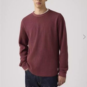 NWT LEVIS LONG-SLEEVE RELAXED THERMAL SHIRT
